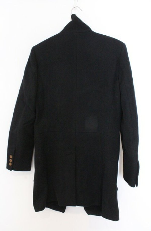 画像3: ヴィヴィアンウエストウッド MAN 中古 / スタンドカラーベルトコート 46 ブラック  O-26-02-22-001-co-YM-OS (3)