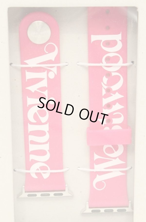 画像2: ヴィヴィアンウエストウッド 中古 / strap made for Apple Watch（アップルウォッチストラップ）  ピンク  O-26-02-22-018-gd-YM-OS (2)