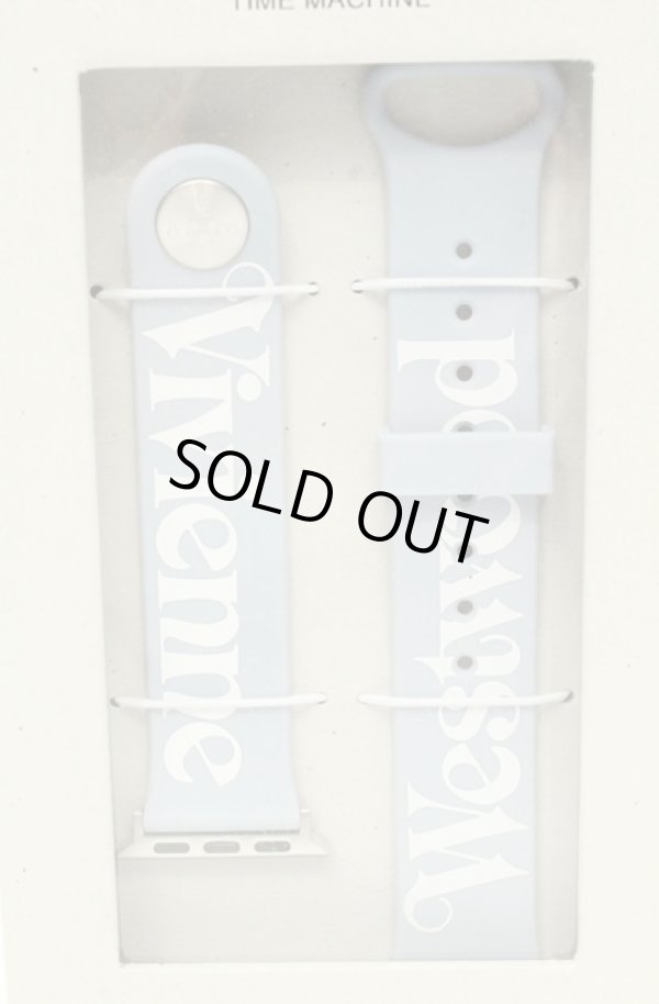 画像2: ヴィヴィアンウエストウッド 中古 / strap made for Apple Watch（アップルウォッチストラップ）  グレー  O-26-02-22-019-gd-YM-OS (2)