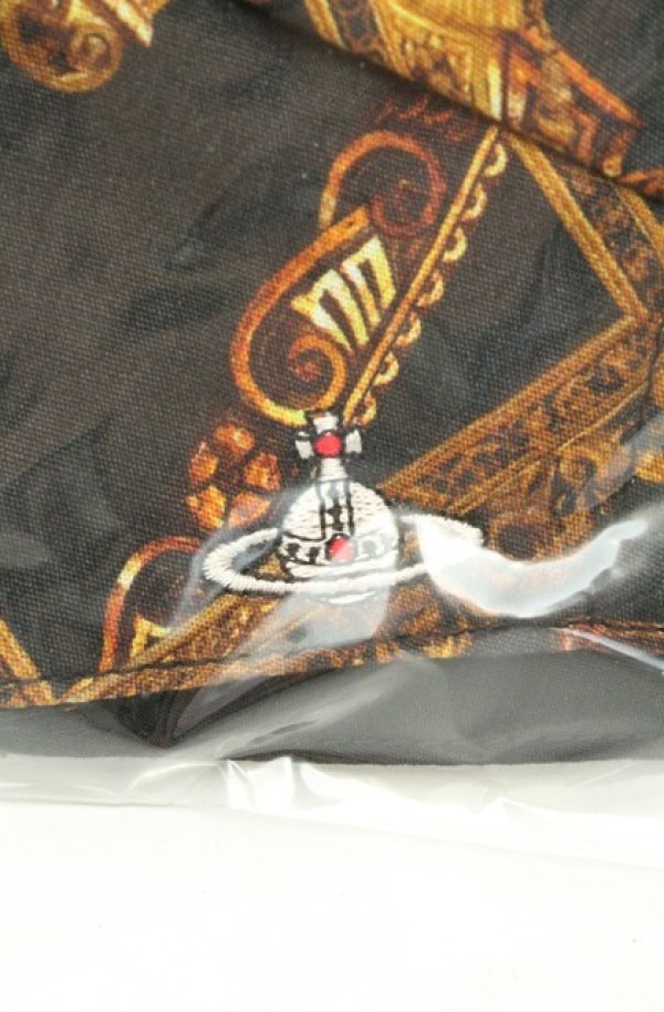 画像2: ヴィヴィアンウエストウッド 中古 / マスク2Pset  フレームｘブラック  O-26-02-22-002-gd-YM-OS (2)