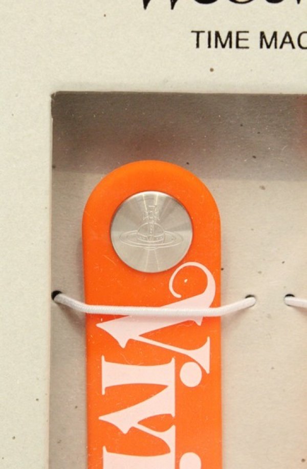 画像3: ヴィヴィアンウエストウッド 中古 / strap made for Apple Watch（アップルウォッチストラップ）  オレンジ  O-26-02-22-021-gd-YM-OS (3)