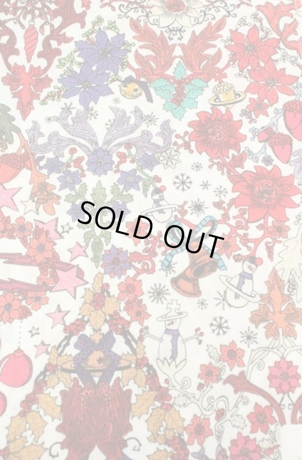 画像2: ヴィヴィアンウエストウッド 中古 / ハンカチ(クリスマスオーナメント)  ホワイトｘマルチ  O-26-02-22-023-gd-YM-OS (2)