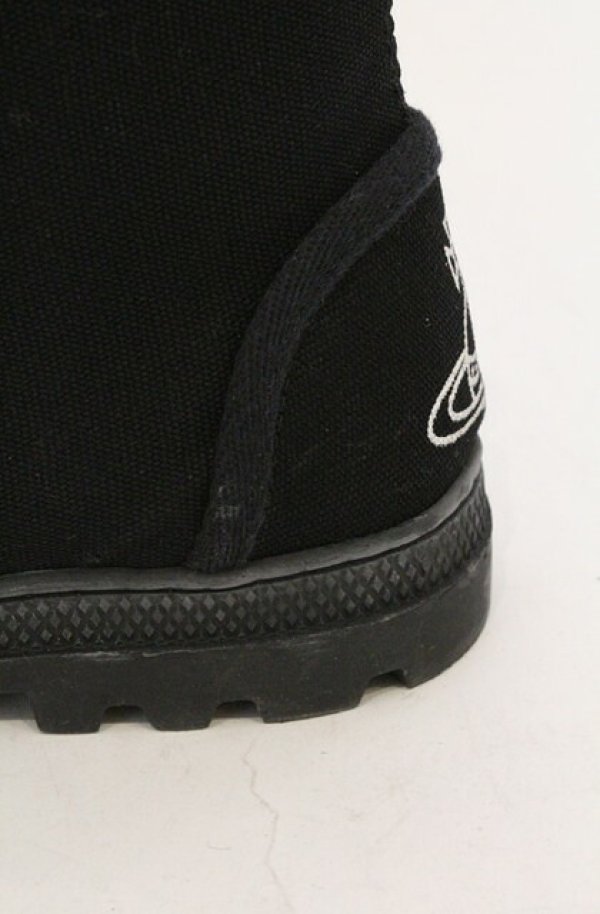 画像10: ヴィヴィアンウエストウッド 中古 / SIMIAN BOOTスニーカー 37（23.5cm） ブラック  O-26-03-01-015-sh-YM-OS (10)