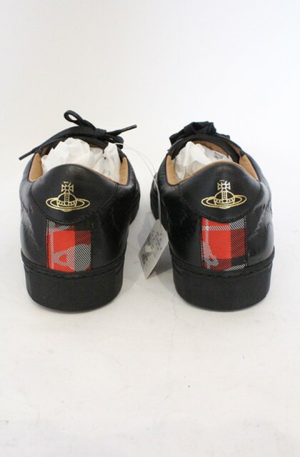 画像4: ヴィヴィアンウエストウッド 中古 / Derby Trainer Low Tops シューズ（ダービートレーナー） 36（23cm） ブラック  O-26-03-01-016-sh-YM-OS (4)