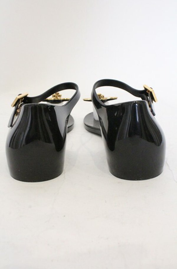 画像4: ヴィヴィアンウエストウッド×Melissa 中古 / HONEY AD ORB サンダル 23cm ブラック  O-26-03-01-019-sh-YM-OS (4)