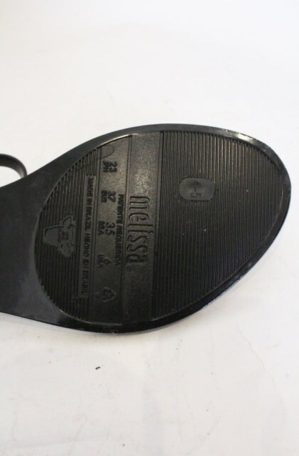 画像9: ヴィヴィアンウエストウッド×Melissa 中古 / HONEY AD ORB サンダル 23cm ブラック  O-26-03-01-019-sh-YM-OS (9)