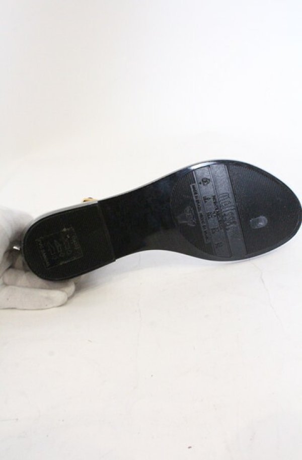 画像10: ヴィヴィアンウエストウッド×Melissa 中古 / HONEY AD ORB サンダル 23cm ブラック  O-26-03-01-019-sh-YM-OS (10)