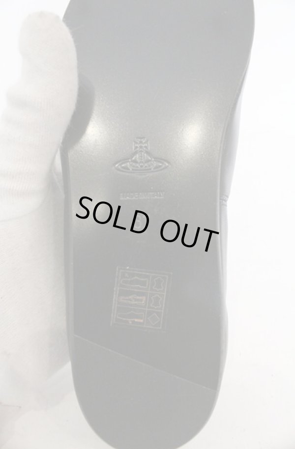 画像10: ヴィヴィアンウエストウッド 中古 / BRIGITTE BALLERINA シューズ（ブリジットバレリーナ） 37（23.5cm） ブラック  O-26-03-01-020-sh-YM-ZH (10)