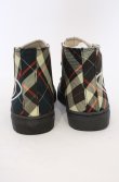 画像4: ヴィヴィアンウエストウッド 中古 / PLIMSOLL HIGH TOPスニーカー（プリムソールハイトップ） 37（23.5cm） マルチ  O-26-03-01-005-sh-YM-OS (4)