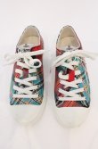 画像4: ヴィヴィアンウエストウッド 中古 / PLIMSOLL LOW TOPスニーカー（プリムソールロウトップ） 37（23.5cm） マルチ  O-26-03-01-006-sh-YM-OS (4)