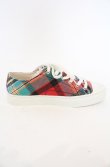 画像7: ヴィヴィアンウエストウッド 中古 / PLIMSOLL LOW TOPスニーカー（プリムソールロウトップ） 37（23.5cm） マルチ  O-26-03-01-006-sh-YM-OS (7)