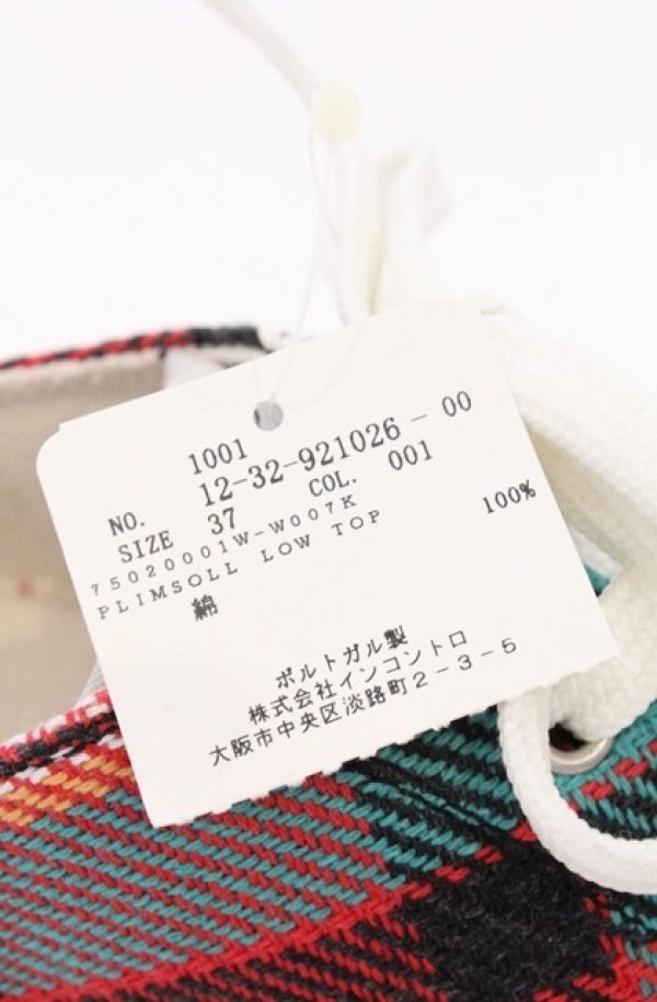 画像8: ヴィヴィアンウエストウッド 中古 / PLIMSOLL LOW TOPスニーカー（プリムソールロウトップ） 37（23.5cm） マルチ  O-26-03-01-006-sh-YM-OS (8)