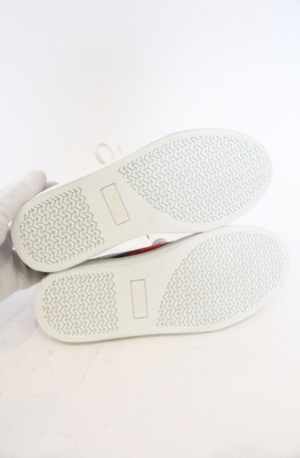 画像9: ヴィヴィアンウエストウッド 中古 / PLIMSOLL LOW TOPスニーカー（プリムソールロウトップ） 37（23.5cm） マルチ  O-26-03-01-006-sh-YM-OS (9)