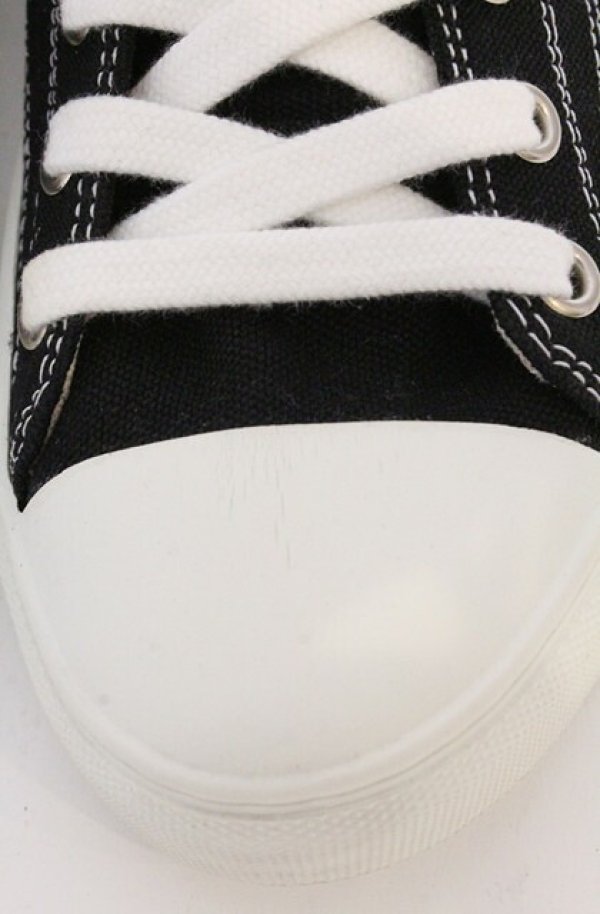 画像4: ヴィヴィアンウエストウッド 中古 / PLIMSOLL HIGH TOP CANVASスニーカー 37（23.5cm） ブラック  O-26-03-01-007-sh-YM-OS (4)