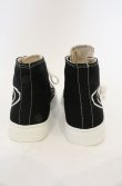 画像5: ヴィヴィアンウエストウッド 中古 / PLIMSOLL HIGH TOP CANVASスニーカー 37（23.5cm） ブラック  O-26-03-01-007-sh-YM-OS (5)