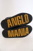 画像10: ANGLOMANIA 中古 / カットラスオーブ総柄ハイカットスニーカー 39（約24.5cm） ブラック  O-26-03-01-008-sh-YM-OS (10)