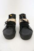 画像2: ヴィヴィアンウエストウッド 中古 / × VANS SK8-HI PLATFORM 23.5cm ブラック  O-26-03-01-010-sh-YM-OS (2)