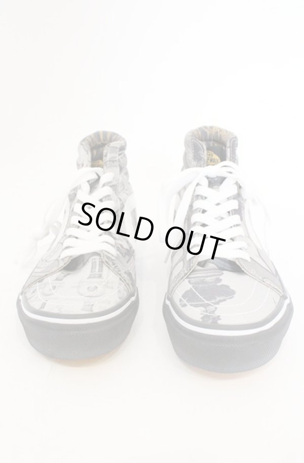 画像2: ヴィヴィアンウエストウッド 中古 / VANSコラボSK8-HI スニーカー 23.5cm モノクロ  O-26-03-01-012-sh-YM-ZH (2)