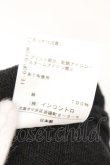 画像6: ANGLOMANIA 中古 / ロゴプリントスリットニットソー 38 ブラック  O-26-03-08-017-to-YM-OS (6)