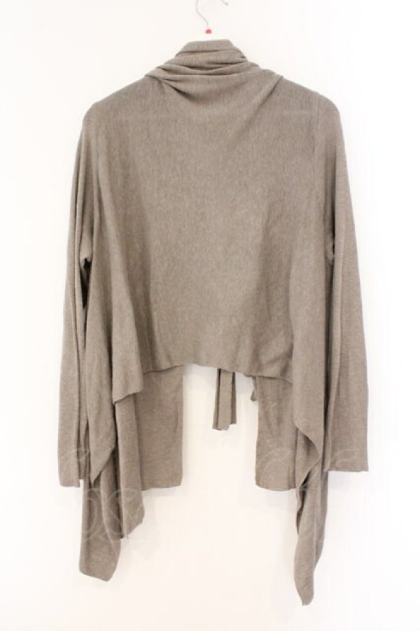 画像4: ヴィヴィアンウエストウッド 中古 / リボンタイガウンカーディガン 2 ライトグレー  O-26-03-08-018-to-YM-OS (4)