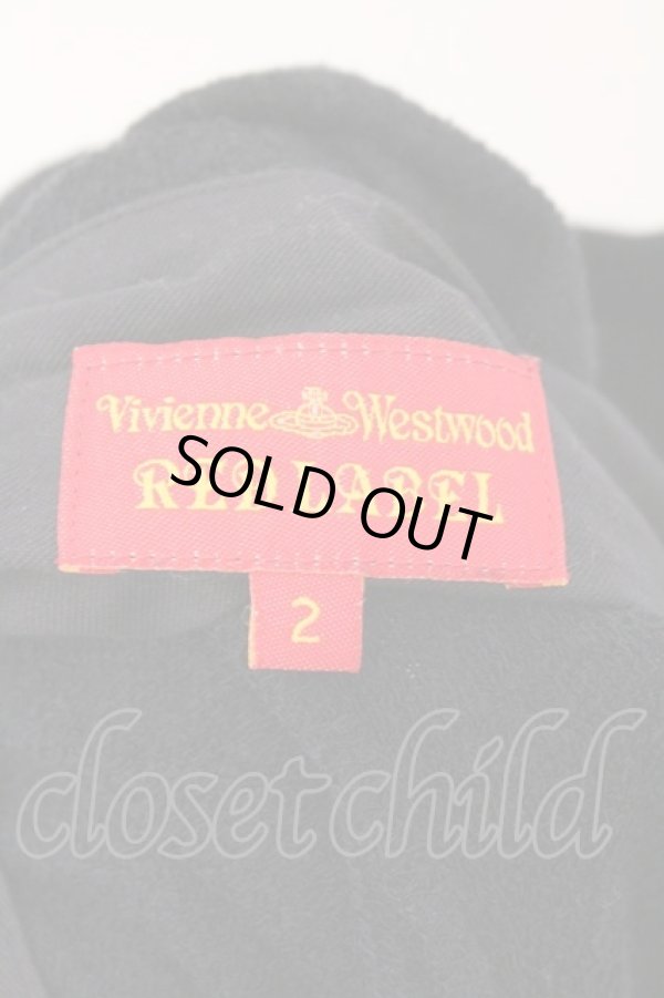 画像6: ヴィヴィアンウエストウッド 中古 / オーブラインプリントカーディガン 2 ブラック  O-26-03-08-002-to-YM-OS (6)