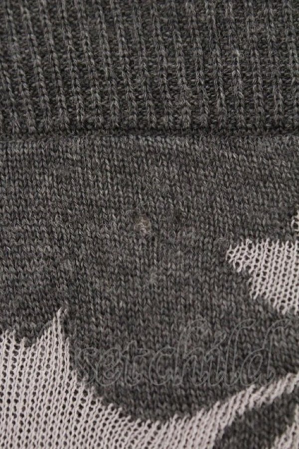 画像4: ヴィヴィアンウエストウッド 中古 / シャドーローズカーディガン 2 グレー  O-26-03-08-019-to-YM-OS (4)