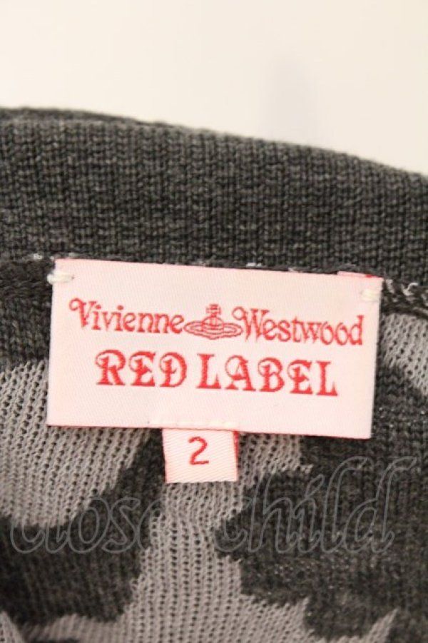 画像5: ヴィヴィアンウエストウッド 中古 / シャドーローズカーディガン 2 グレー  O-26-03-08-019-to-YM-OS (5)