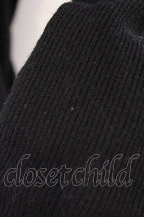 画像4: ヴィヴィアンウエストウッド 中古 / ウールスカルニットワンピース 2 ブラック  O-26-03-08-021-op-YM-OS (4)