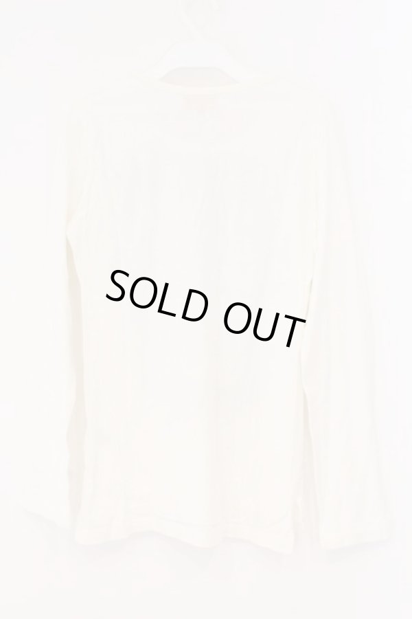 画像4: ヴィヴィアンウエストウッド 中古 / ペインティングロゴ長袖カットソー 2 ホワイト  O-26-03-08-023-to-YM-OS (4)