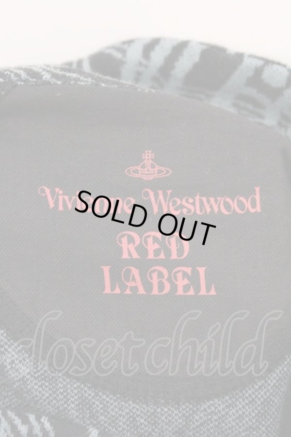 画像6: ヴィヴィアンウエストウッド 中古 / オーブジャガード半袖コットンジャケット 3 ブルー  O-26-03-08-003-jc-TN-OS (6)