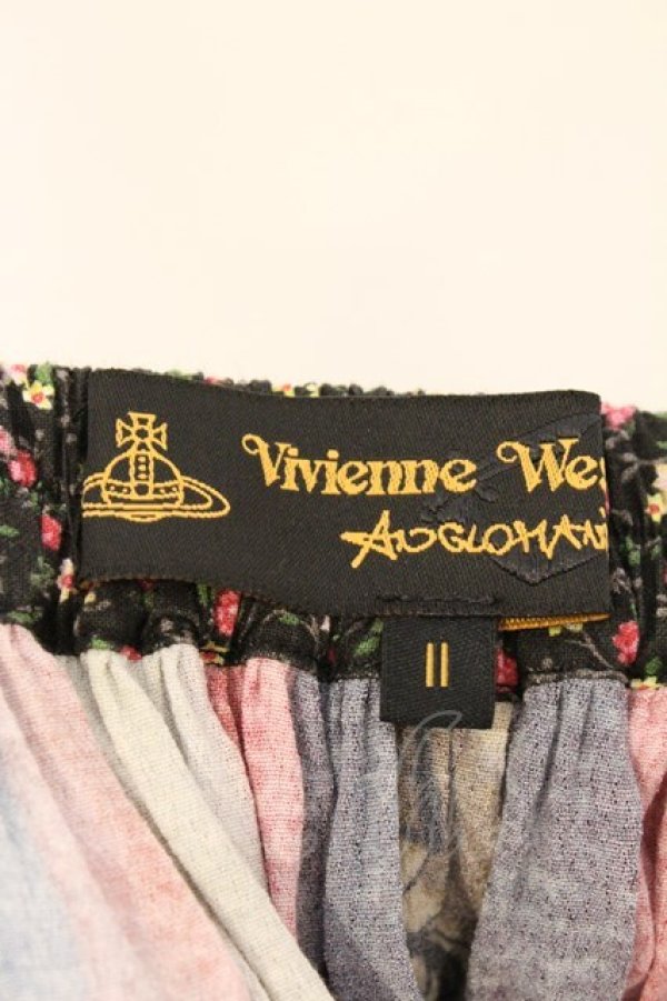 画像6: ANGLOMANIA 中古 / 総柄マキシスカート II マルチ  O-26-03-08-033-sk-YM-OS (6)