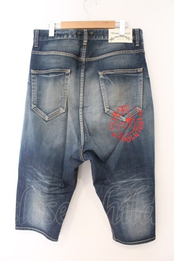 画像5: ANGLOMANIA 中古 / クロップドデニムパンツ 40 インディゴ  O-26-03-08-036-pa-YM-OS (5)