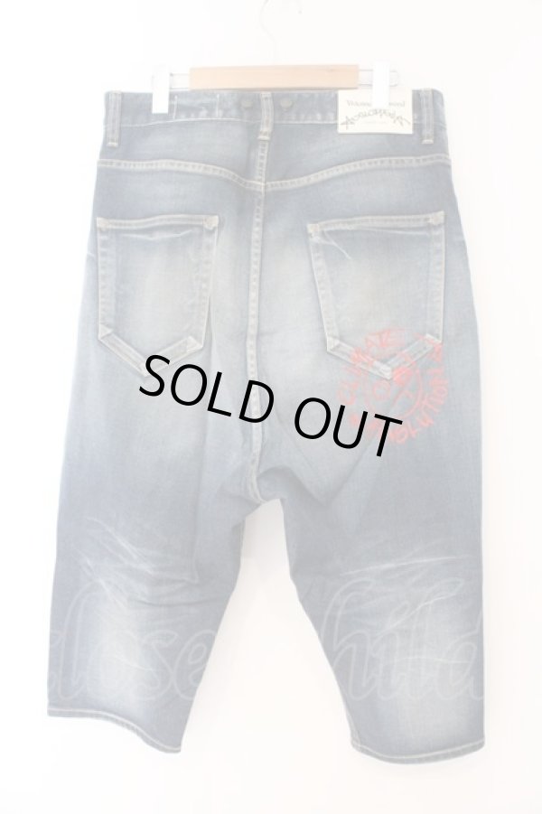 画像5: ANGLOMANIA 中古 / クロップドデニムパンツ 40 インディゴ  O-26-03-08-036-pa-YM-OS (5)