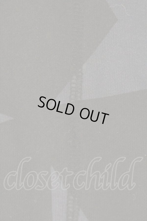 画像3: ヴィヴィアンウエストウッド 中古 / スター柄ジップアップスウェットトップ 2 ブラックｘブルー  O-26-03-08-004-to-YM-OS (3)