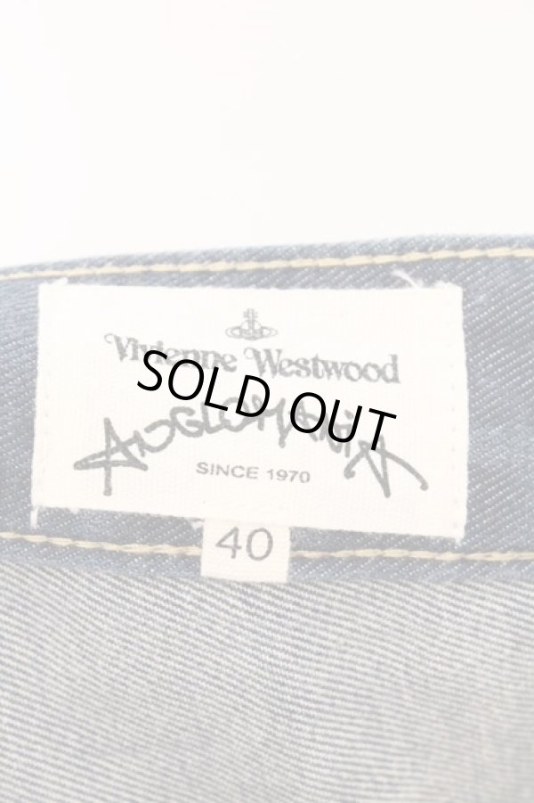 画像7: ANGLOMANIA 中古 / クロップドデニムパンツ 40 インディゴ  O-26-03-08-036-pa-YM-OS (7)