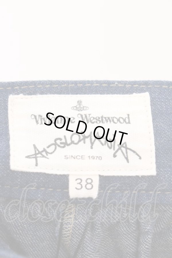 画像6: ANGLOMANIA 中古 / ワイドバギーデニムパンツ 38 インディゴ  O-26-03-08-038-sk-YM-OS (6)