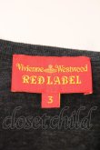 画像5: ヴィヴィアンウエストウッド 中古 / バックエンブレムプリントリネン昆カーディガン 3 グレー  O-26-03-08-042-to-YM-OS (5)