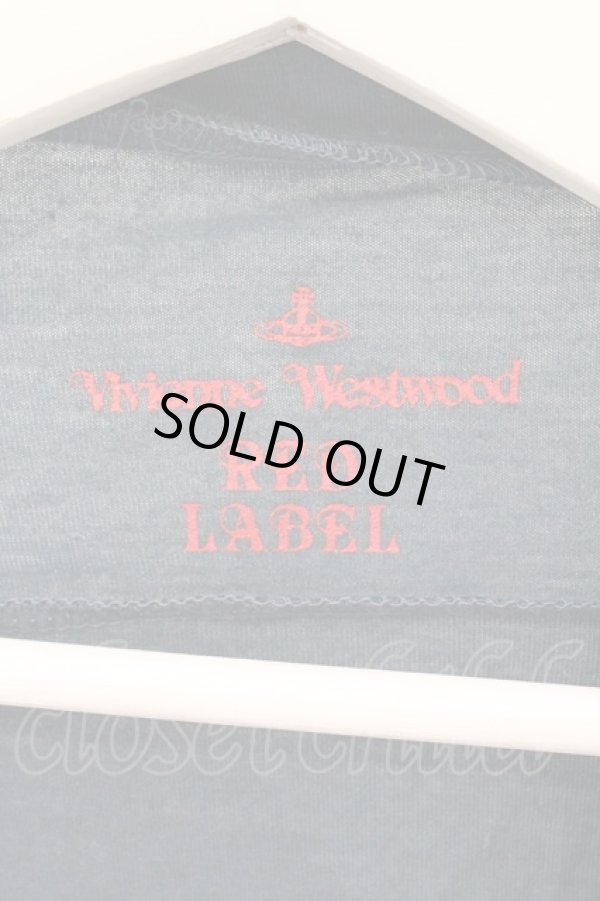 画像6: ヴィヴィアンウエストウッド 中古 / グリッターリップカットワンピース 2 カーキ（ブルー）  O-26-03-08-044-op-YM-ZH (6)