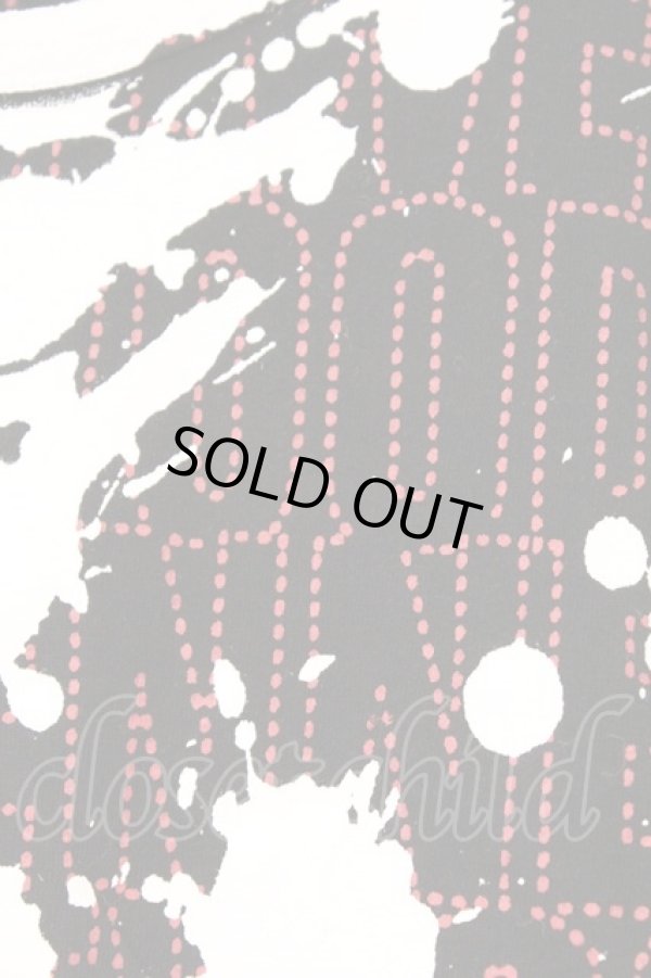 画像2: ヴィヴィアンウエストウッド 中古 / ペインティングロゴカットソー 3 ブラック  O-26-03-08-047-to-YM-OS (2)