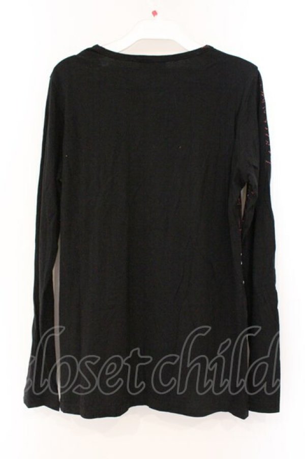 画像4: ヴィヴィアンウエストウッド 中古 / ペインティングロゴカットソー 3 ブラック  O-26-03-08-047-to-YM-OS (4)