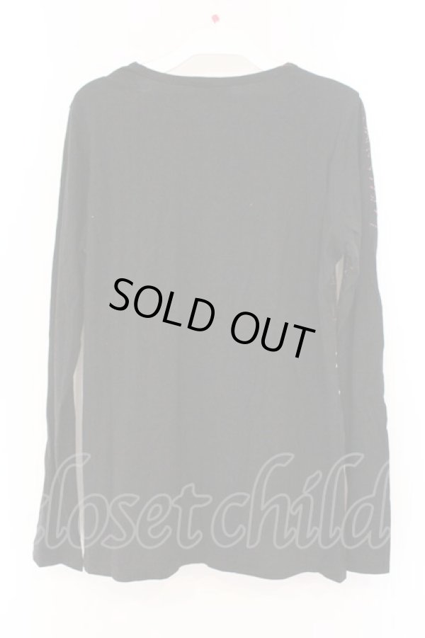 画像4: ヴィヴィアンウエストウッド 中古 / ペインティングロゴカットソー 3 ブラック  O-26-03-08-047-to-YM-OS (4)