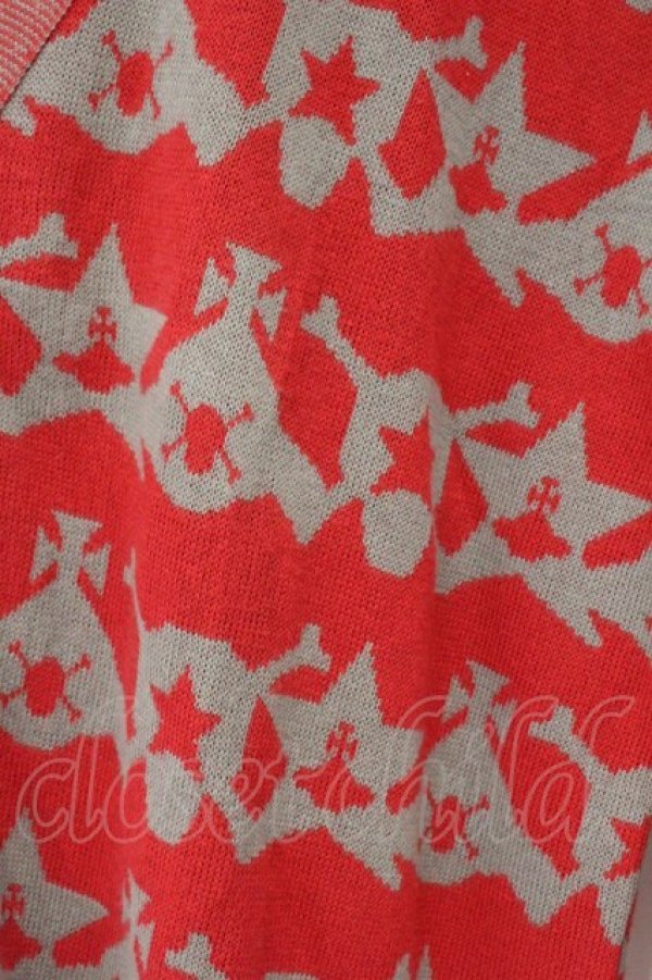 画像3: ヴィヴィアンウエストウッド 中古 / ボーダーオーブカーディガン 3 ピンク  O-26-03-08-048-to-YM-OS (3)