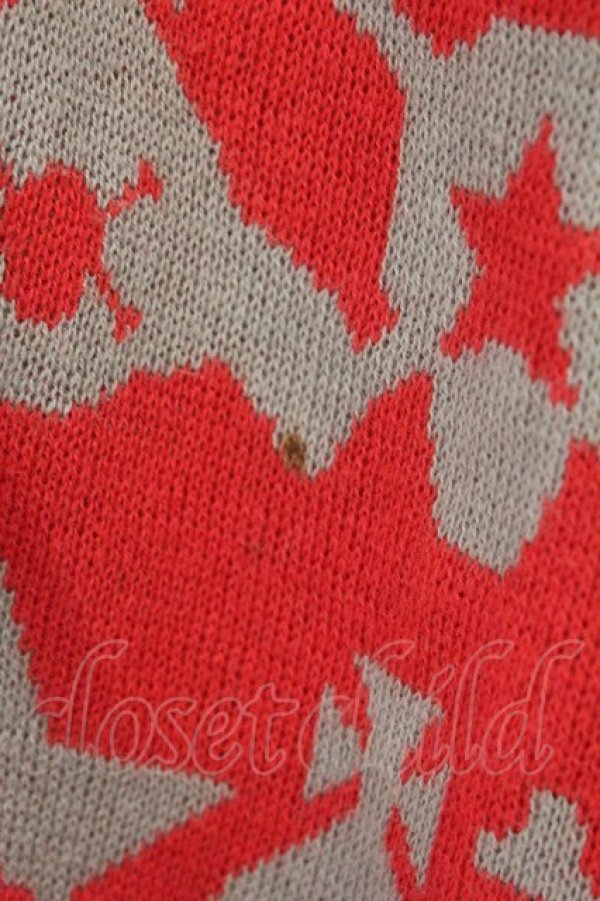 画像4: ヴィヴィアンウエストウッド 中古 / ボーダーオーブカーディガン 3 ピンク  O-26-03-08-048-to-YM-OS (4)