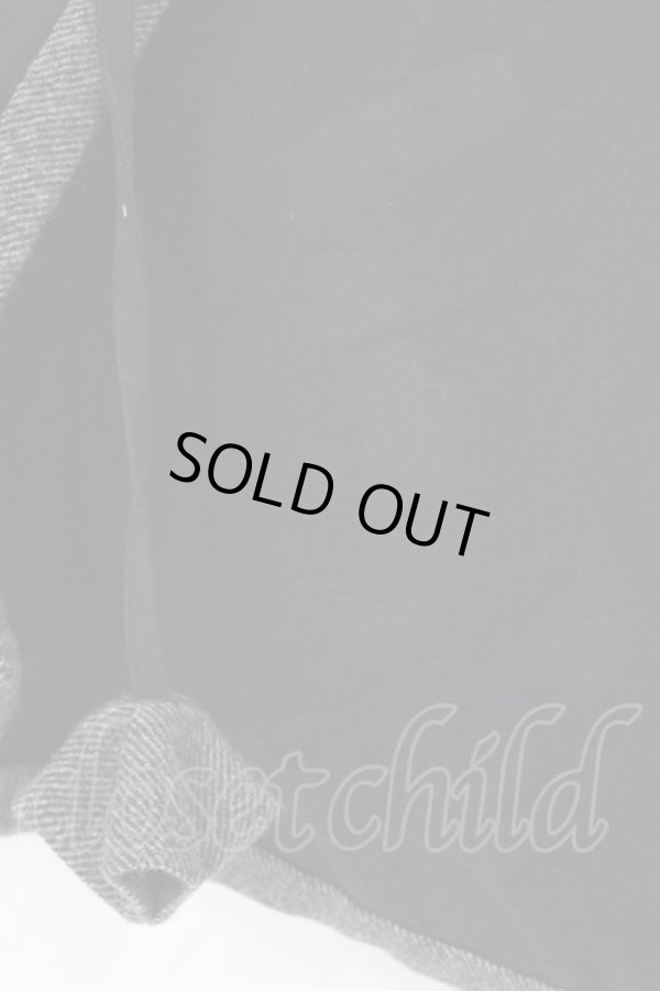 画像3: ヴィヴィアンウエストウッド 中古 / 総柄ケープジャケット 2 ネイビーｘブラック  O-26-03-08-001-jc-YM-OS (3)