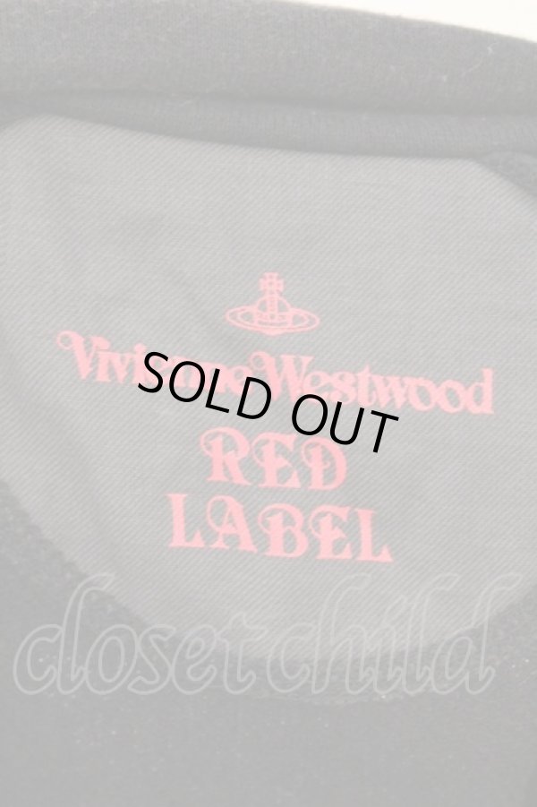 画像5: ヴィヴィアンウエストウッド 中古 / オーブ刺繍襟スウェットトップ 3 ブラック  O-26-03-08-005-to-YM-OS (5)