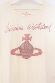 画像2: ヴィヴィアンウエストウッド 中古 / オーブプリントカットTシャツ 2 アイボリー  O-26-03-08-050-ts-YM-OS (2)
