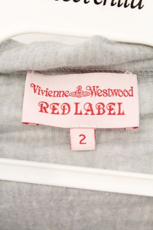 画像6: ヴィヴィアンウエストウッド 中古 / 額縁キャットプリントカットソー 2 グレー  O-26-03-08-051-to-YM-OS (6)