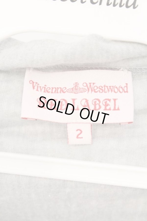 画像6: ヴィヴィアンウエストウッド 中古 / 額縁キャットプリントカットソー 2 グレー  O-26-03-08-051-to-YM-ZH (6)