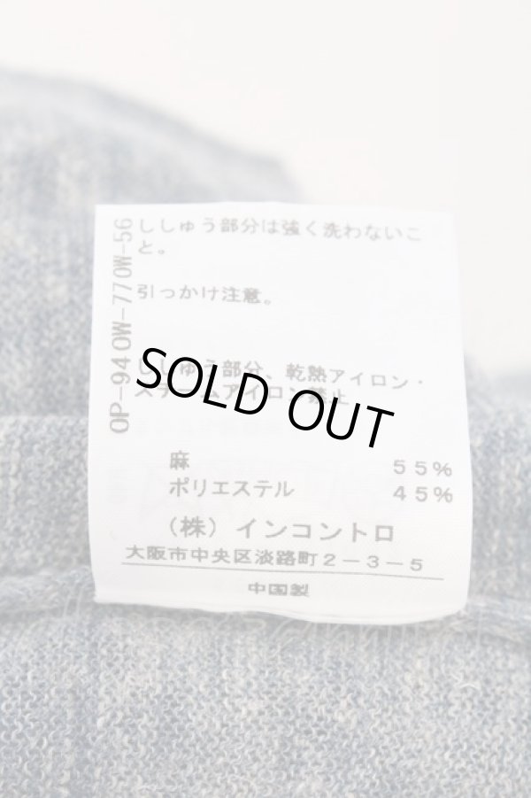 画像7: ヴィヴィアンウエストウッド 中古 / ショールカラーロングカーディガン 2 ブルー  O-26-03-08-053-to-YM-ZH (7)