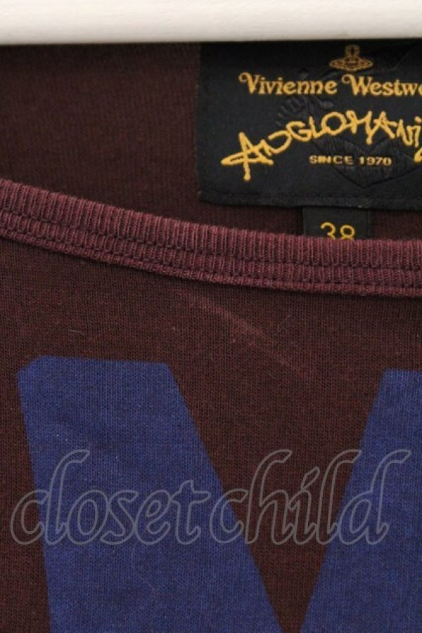 画像2: ANGLOMANIA 中古 / CLIMATE REVOLUTION ガーゼプリーツ切リ替エカットワンピース 38 ワイン  O-26-03-08-055-op-YM-OS (2)